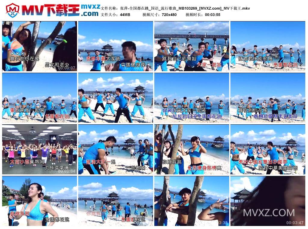 张萍-全国都在跳_国语_流行歌曲_MB103269
